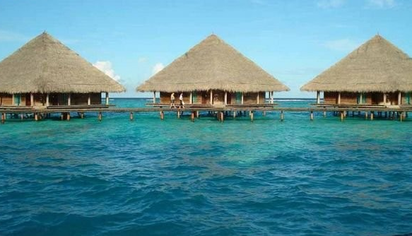 各种小型水上木屋别墅度假村装修效果图-齐装