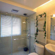 2平方卫生间带洗澡装修效果图