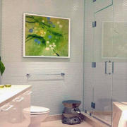 2平方卫生间带洗澡装修效果图